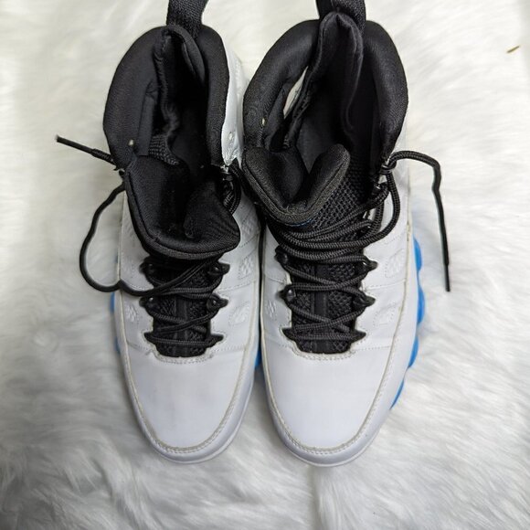 Air Jordan Men\'s  Style 302370-401 White Blue Size 9.5